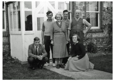 The Hurford Family at Farwood Barton late 1950's